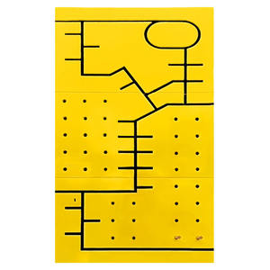 Gimnasio culturismo ejercicio Fitness <span class=keywords><strong>Studio</strong></span> Ninja Warrior obstáculo Peg laberinto gimnasio escalada Peg Board laberinto pared - Product Image 1