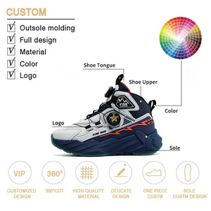 603018 printemps/automne nouveauté chaussures de <span class=keywords><strong>basket</strong></span>-ball pour garçons imperméable anti-dérapant Durable en <span class=keywords><strong>cuir</strong></span> chaussures de sport supérieures pour les enfants - Product Image 6