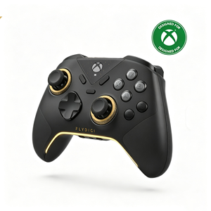 เกมแพดแบบมีสายสำหรับ <span class=keywords><strong>Xbox</strong></span> <span class=keywords><strong>Series</strong></span> <span class=keywords><strong>X</strong></span> <span class=keywords><strong>S</strong></span> <span class=keywords><strong>Xbox</strong></span> หนึ่งชิ้นพร้อมเอฟเฟกต์แสง RGB ปุ่ม abxy แบบกลไกเต็มรูปแบบตัวควบคุม flyi Vader 5S - Product Image 4