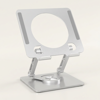 Support de bureau flexible réglable en hauteur en alliage d'aluminium pour usage commercial OEM ODM, support portable anti-corrosion pour tablette et ordinateur portable