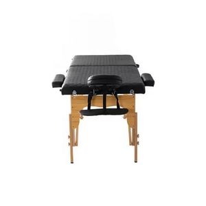 <span class=keywords><strong>Table</strong></span> <span class=keywords><strong>de</strong></span> <span class=keywords><strong>massage</strong></span> pliable en bois à 2 sections, légère et portable, pour salon <span class=keywords><strong>de</strong></span> beauté et spa - Product Image 6