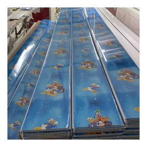 Panneau de plafond en PVC <span class=keywords><strong>blanc</strong></span> brillant bon marché, stratifié, plafond en PVC, <span class=keywords><strong>lambri</strong></span> pour plafond intérieur - Product Image 3