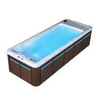 Piscine piscine extérieure hors sol piscine conteneur piscines sans fin