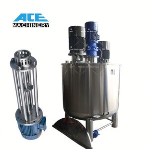 Homogeneizador Neumático de Acero Inoxidable de 100L-1000L, Mezclador de Alto Cizallamiento, Dispersor y Molino para Resina, Líquidos Industriales y Pastas - Product Image 1