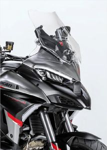 Visera de Motocicleta Teco Ducat Multistrad V4 2021-2025, Nueva, Personalizada, de Policarbonato, Antirrayaduras, Doble Burbuja, Garantía de 10 Años - Product Image 2