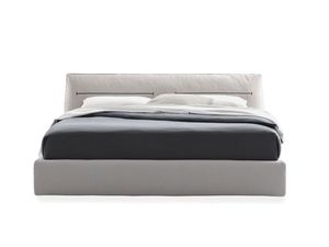 Cama de Almacenamiento Cuadrada Tapizada en Terciopelo, Tamaño Queen Doble, Fabricación Personalizada OEM, Muebles Modernos para Dormitorio, Cama de Madera con Almacenamiento - Product Image 2