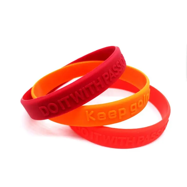 Bracelet de 12mm en Silicone fin et personnalisé, en caoutchouc, nouveau