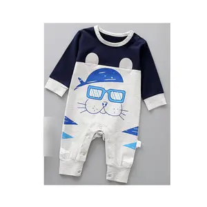 New Baby Trai Cô Gái Quần Áo Bông Cho Trẻ Sơ Sinh Romper Trẻ Em Trẻ Em Sơ Sinh Jumpsuit