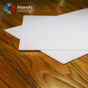 ALANDS 아크릴/PS 오팔 LED 라이트 디퓨저 시트 1mm/2mm 투명 1220x2440mm 10년 보증 절단 서비스 광고용 - Product Image 1