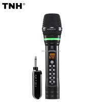Microphone Karaoké Professionnel Sans Fil TNH D300+813 – Vente en Gros Usine pour KTV, Scène Extérieure, Chant en Direct et Animation