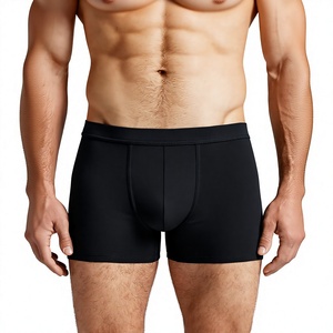 Custom OEM ODM Factory Cotton/Spandex Breathable <b>Boxer</b> <b>Shorts</b> for <b>Men</b> Knitted Waist Quick Dry Label Design Sample Develop - Product Image 3