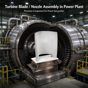 Ensemble de buse de pales de turbine LP Bowzon Classes E et F pour la production d'énergie thermique, type « <span class=keywords><strong>racine</strong></span> de <span class=keywords><strong>sapin</strong></span> », en IN718 - Product Image 4