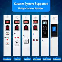 Armoire de recharge centralisée intelligente pour tablettes, téléphones portables et outils, avec déverrouillage par carte et reconnaissance faciale