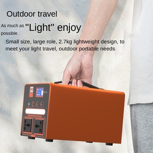 สถานีไฟฟ้าเคลื่อนที่ลิเธียมไอออน 600W 400Wh 2000W คลื่นไซน์บริสุทธิ์ 220V พกพาสะดวก สำหรับชาร์จฉุกเฉิน แคมป์ปิ้ง และใช้งานได้หลากหลาย - Product Image 3