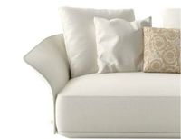 Wohnmöbel Luxuriöses Modernes Modulares Ledersofa mit Massivholzrahmen für Villen