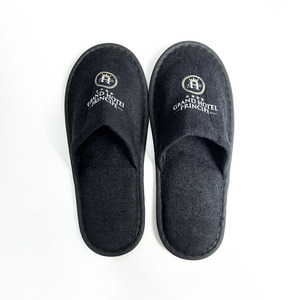 Chaussons d'hôtel de luxe en EVA, vente chaude, prix de gros, chaussons jetables en <span class=keywords><strong>velours</strong></span> corail pour hôtel, personnalisables par l'usine chinoise - Product Image 2