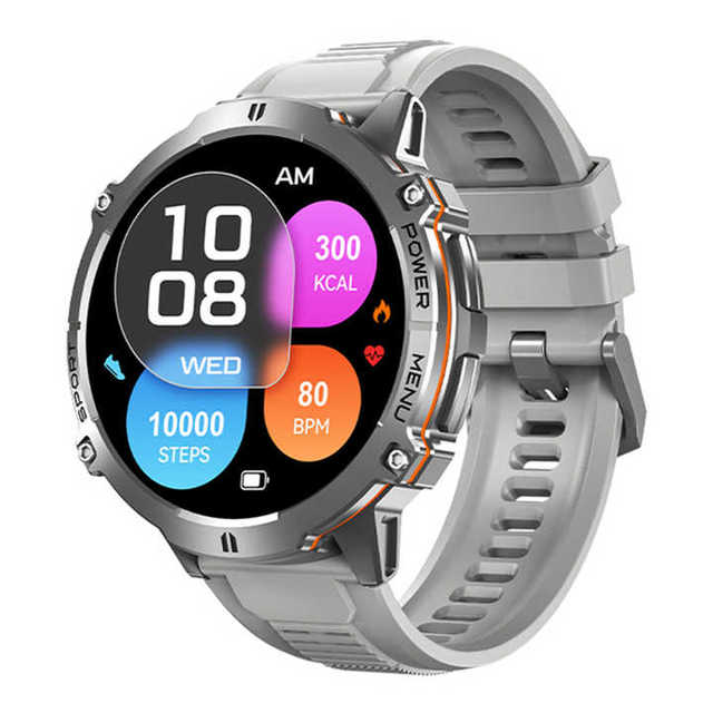 1.73" X3 Smart Watch AMOLED Alarm Sleep Monitor Fitness Tracker Waterproof Outdoor Smartwatch