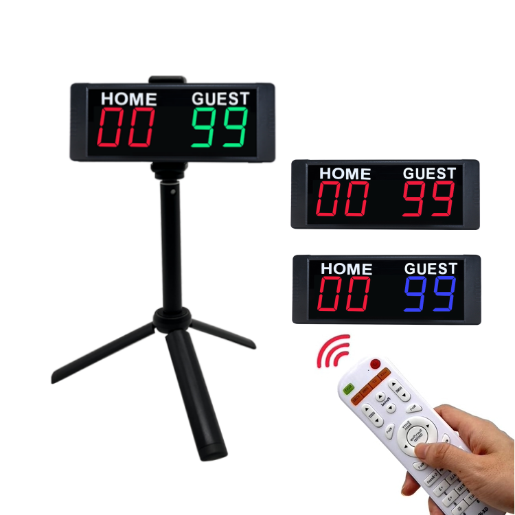 Digital Score Keeper Avec Télécommande – Tableau D'affichage électronique 1,8 Pouce DEL – MG