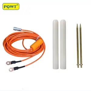 PQWT Water Detector Accessories Repairs Cable 10 meters Copper Electrode Rods LCD Screen Sensor