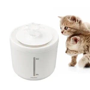 Di alta qualità Pet accessori in plastica 2L elettrico automatico Pet fontana di acqua per Pet cane gatto