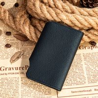 Marrant Casual hommes femmes pochette de rangement porte-monnaie porte-clé 6 crochets porte-clés en cuir véritable porte-clés portefeuille