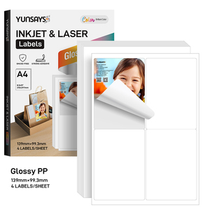 Máy in Phun bóng vật nuôi không thấm nước chết cắt <span class=keywords><strong>A4</strong></span> tấm nhãn cho máy in HP - Product Image 3