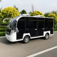 Navette de golf électrique 8 places pour le transport de passagers touristiques en promotion