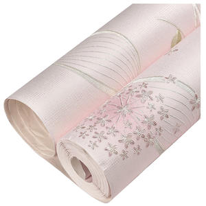 Autocollant mural en tissu non tissé 3D floral européen auto-adhésif, épaissi, protection de l'environnement, <span class=keywords><strong>papier</strong></span> <span class=keywords><strong>peint</strong></span> pour chambre à coucher/salon - Product Image 5