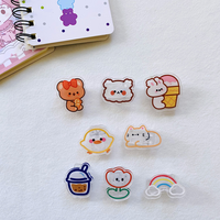 Créez Votre Propre Design – Clip Personnalisé en Acrylique et PP pour la Mode (Vente en Gros)