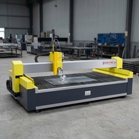 Machine de découpe à jet d'eau CNC 5 axes, découpeuse à jet d'eau haute précision, équipement de découpe de tôles métalliques