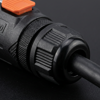 Connecteur étanche IP67 pour l'extérieur, mâle/femelle MJ32 à 2-5 broches, haute transmission de courant, pour stockage d'énergie