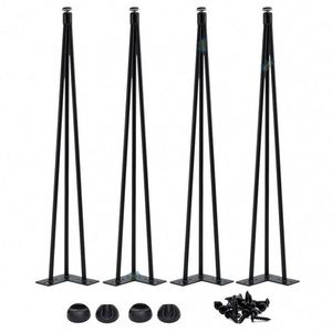 Pieds en fer durables avec revêtement en poudre et pieds de nivellement, design moderne pour usage extérieur et atelier, vente en gros - Product Image 1