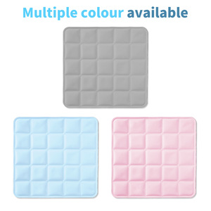 Waterdichte, duurzame, draagbare PVC koelmat met gelvulling en griddesign voor huisdieren, makkelijk schoon te maken, ijskoud <span class=keywords><strong>bed</strong></span> voor warme zomervolgers - Product Image 6