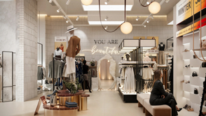 Vintage Women Apparel Store Interior Design Service Bespoke Wooden Clothing Shopfitting with Retail Display Fixture - Product Image 6
