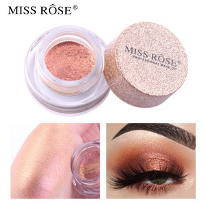 Sombra de Ojos en Polvo MISS ROSE Mermaid Princess Glitter, Color Único, Acabado Dorado Arcoíris, Destellos Perlados Polarizados, Iluminador - Product Image 2