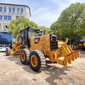 Niveleuse de moteur d'occasion CAT 140H, machines de construction Caterpillar d'origine bien entretenues CAT 140H 140G 140K en stock - Product Image 3