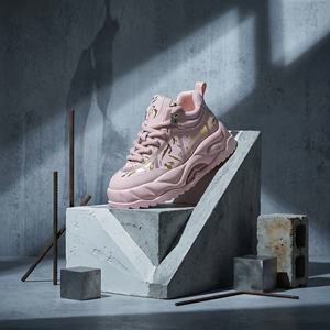 Sneakers Chunky en Cuir Véritable pour Hommes Yearning, Design Populaire Alliant Styles Rétro et Contemporains, Cuir Premium (1-3cm) - Product Image 6