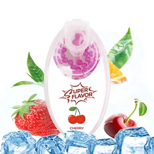 Tubi all'ingrosso capsula di palline di mentolo fragola sigarette aromatizzate alla vaniglia perline di sabbiatura filtro accessori per fumatori