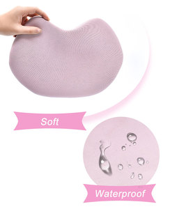 Môi mỹ phẩm bàn chải <span class=keywords><strong>Pouch</strong></span> Đen make up túi trái tim trang điểm vệ sinh túi Túi trang điểm - Product Image 4