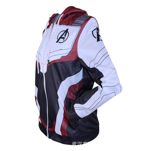 Conjunto de Sudadera con Capucha y Pantalones de Traje de Combate Quantum de los Vengadores, Unisex para Adultos, Secado Rápido, Deportivo - Product Image 4