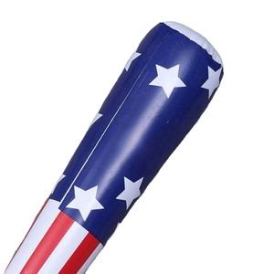 American Flag <b>Inflatable</b> Baseball Bat Patriotic Spirit Noisemakers for Events & Promotions - Product Image 3