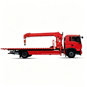 Camion de remorquage <span class=keywords><strong>à</strong></span> plateau coulissant HOWO 4x2, 225 CV, capacité de charge de 8 tonnes, camion de remorquage EURO 2/3/4/5/6 <span class=keywords><strong>à</strong></span> <span class=keywords><strong>vendre</strong></span> - Product Image 1