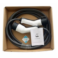 Câble de charge pour voiture électrique 16A 32A IEC62196 T2-T2 Type 2 vers Type 2, état neuf, pour recharge de véhicules électriques