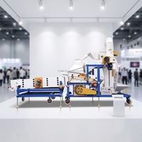 Machine Commerciale Combinée de Nettoyage de Graines Tout-en-un pour l'Élimination du Blé, du Maïs, du Riz, de la Poussière, de la Paille et des Grains Moisis – Idéale pour l'Agriculture