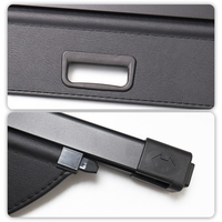 Nueva Cubierta Retráctil para Maletero Compatible con Chevrolet Captiva 2007-2016, Anti-espionaje, Imprescindible para el Interior del Auto