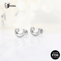 Bijoux de corps raffinés en titane ASTM-F136, clou labret fleur plaqué or 18 carats avec zircon cubique, style classique, bijoux de piercing pour mariage, directement de l'usine