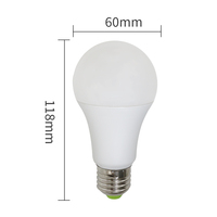 Ampoule LED intelligente WiFi A19 E27 dimmable 9W RGBCW AC120v/230v à changement de couleur 2700K-6500K compatible Bluetooth WiFi