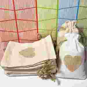 Sac en toile de jute créatif pour Halloween et Noël, pochette pour bonbons et rangement - Product Image 1