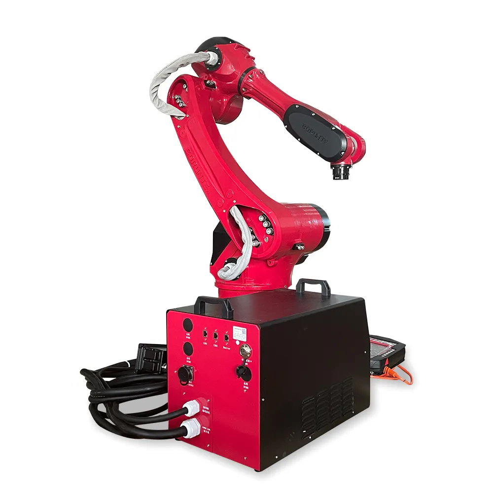 Soldadura robótica automática de bajo precio, seis ejes, 2,0 m, brazo de Robot de soldadura automática, Robot de soldadura Industrial TIG MIG MAG