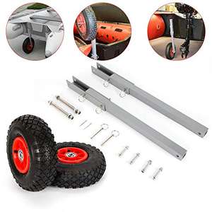 Anshun Wholesale Transom Launching <strong>Wheels</strong> for Inflatable Boat Trailer <strong>Wheels</strong> Kayak <strong>Dinghy</strong> - Product Image 4